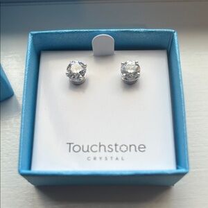 Touchstone Millionaire Stud earrings-NWT